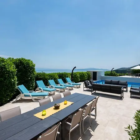 Villa Luxury Vista With Pool And Sea View Abbázia